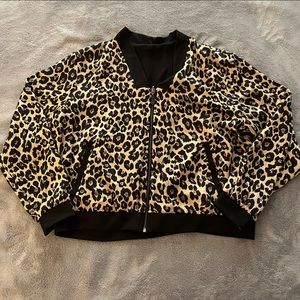 Stella & Dot reversible bomber jacket XL